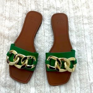 Green Sandles